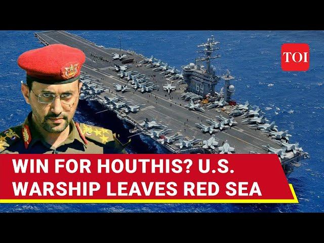 Houthi Missile Force 'Launches' Ballistic & Cruise Missiles Toward U.S. Aircraft Carrier In Red Sea