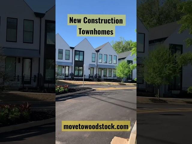 New Construction Townhomes in Woodstock GA - Westown Neighborhood