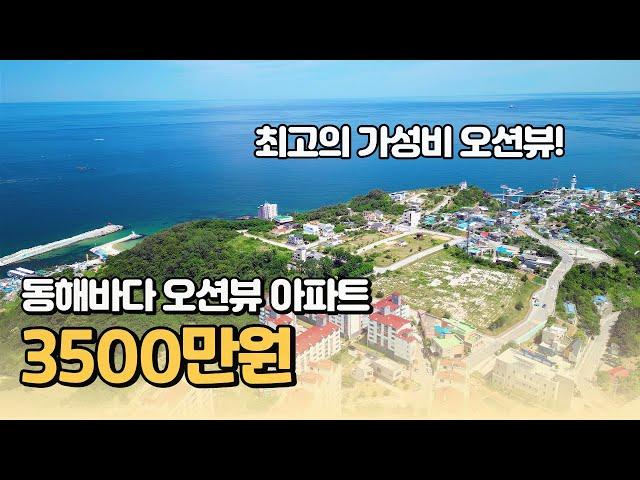 동해바다 오션뷰 아파트 최저가 3500만원!