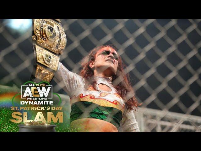 Thunder Rosa is the New AEW Women's Champion | St. Patrick's Day Slam, 3/16/22