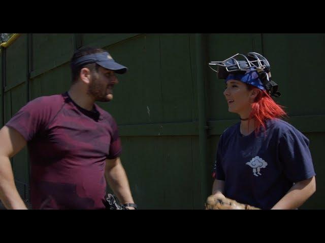 Teaching My Boyfriend How To Pitch A Softball