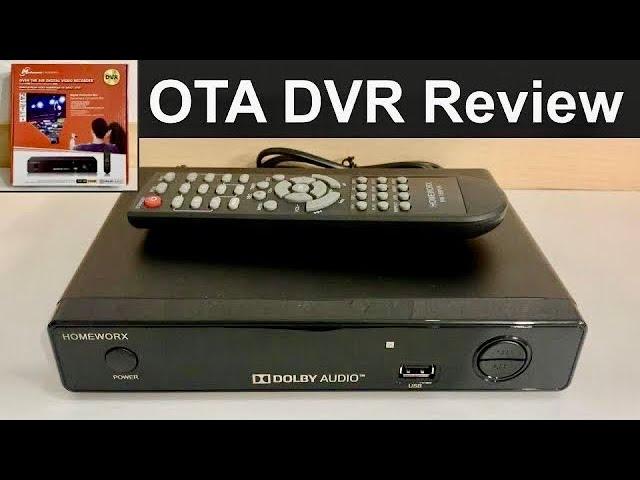 Mediasonic Homeworx OTA Digital TV Converter Box DVR Review & Tutorial DTV Tuner with PVR Recording