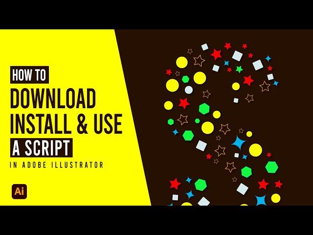 How to Download, Install and Use a Script in Adobe Illustrator | Fillinger script | Fillinger