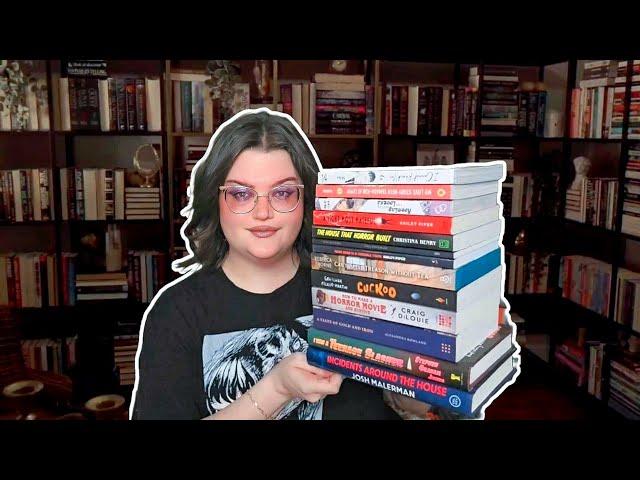 birthday horror book haul 