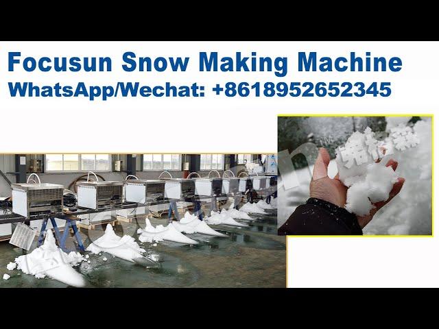 Focusun high similarity artificial snow machine 600KGS