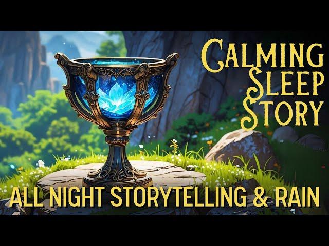 THE LOST CITY Bedtime Story For Grown Ups | Storytelling & Rain | Black Screen