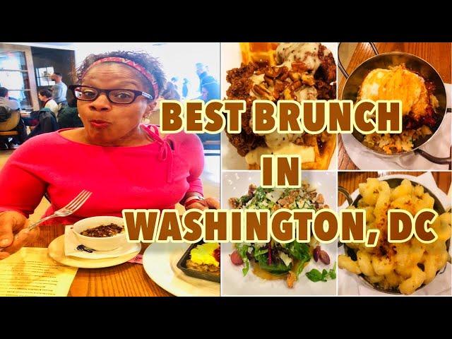 THE BEST BRUNCH IN WASHINGTON, DC - Teddy & The Bully Bar Food Review