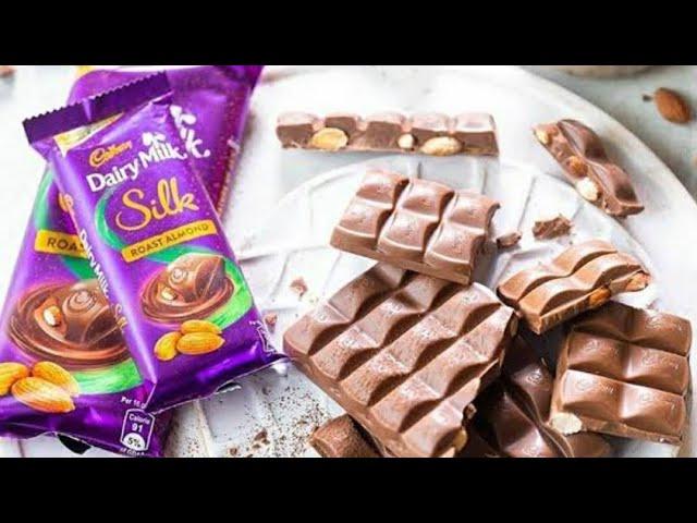 Unboxing Cadbury Dairy Milk Silk Roast Almonds| Review on Price and Taste with all other details