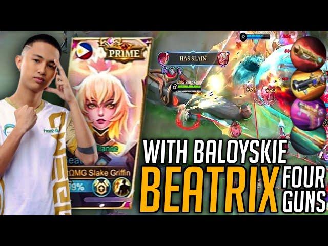 THE BEST WAY TO USE BEATRIX 4 GUNS | With Baloyskie GeekFam