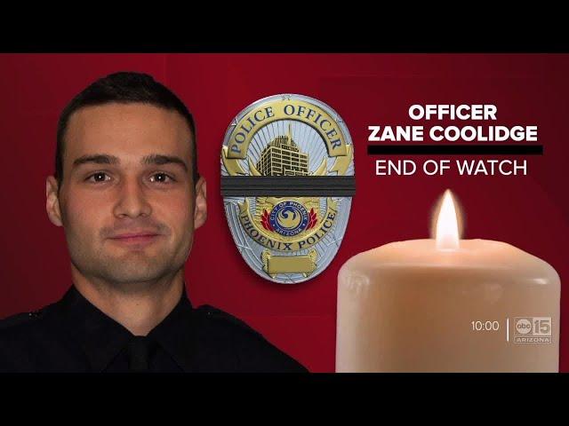 Remembering Officer Zane Coolidge after he was shot in the line of duty