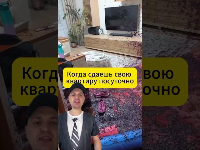 Сдача квартиры посуточно: что пошло не так. Ремонт в квартире
