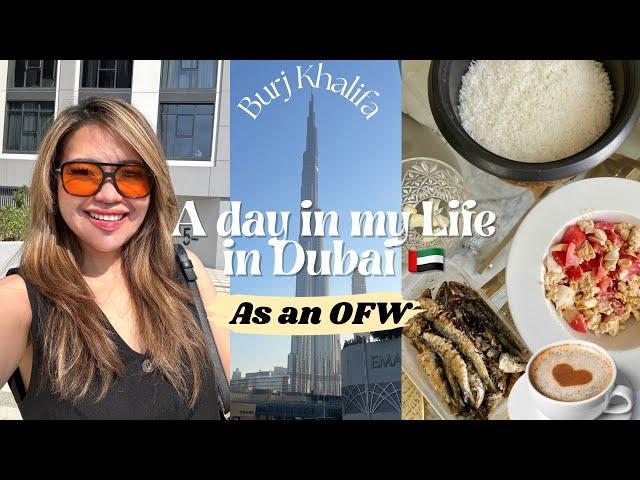 LIVING IN DUBAI  Day in a life of an OFW  Filipino breakfast, Day off from work, Grocery+Gala!