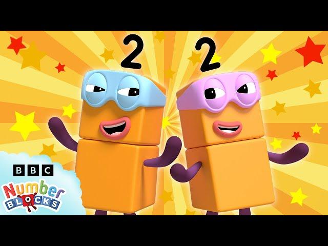 Terrible Twos and friends | Learn to Count | Number Fun | Numberblocks