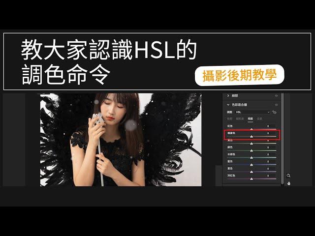 【#lightroom 後期調色課程】EP6:認識HSL調色面板（粵語）#攝影教學 #攝影