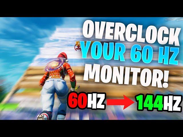 Increase Refresh rate for FREE! - How to Overclock your 60Hz Monitor (AMD, Intel, Nvidia)