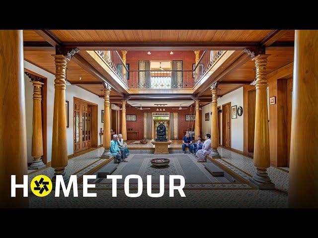 A Traditional Chettinad Style Courtyard House in Gujarat (Home Tour).