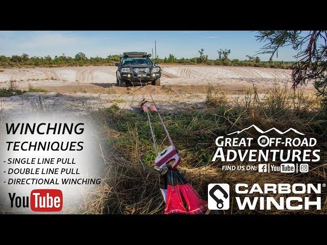 Winching Techniques - Carbon Winches Australia & Great Off-Road Adventures