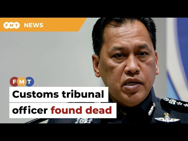 Customs tribunal officer found dead, with neck, legs bound with cable ties