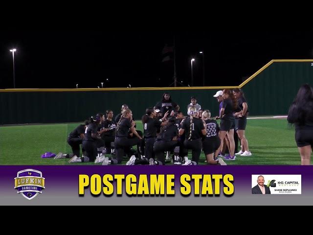 04/25/24 Lufkin Softball  vs Hallsville