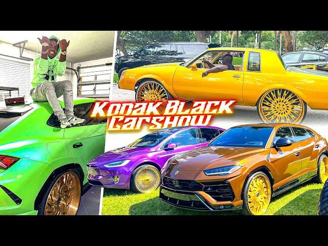 Kodak Black Birthday Bash Carshow In Pompano