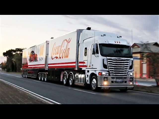 The GIANT trucks of motorsport! Ultimate Australian race transporter compilation