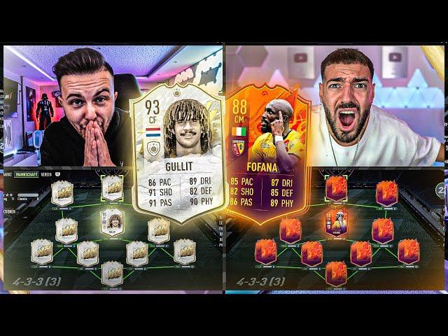 93 GULLIT vs FOFANA Squad Builder BATTLE ⭐️ FIFA 22 Headliner SBB vs Wakez 