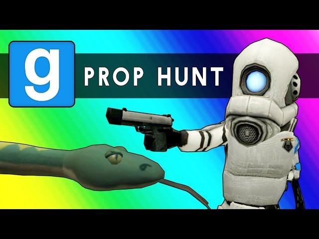 Gmod Prop Hunt Funny Moments - Little Hunter Edition! (Garry's Mod)