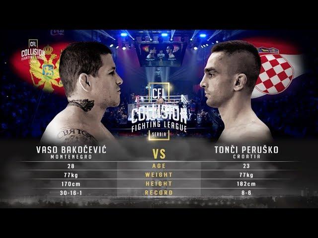 CFL- Vaso Bakocevic vs Tonci Perusko HD