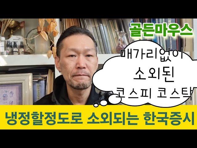 매가리 없이 소외된 한국증시 위기인가 기회인가?  한국경제 미국경제 디커플링