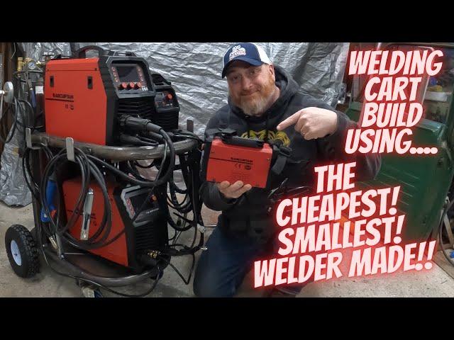 Cheapest, Smallest, Welder on the market!! Custom welding cart build with the Arccaptain ARC130!!