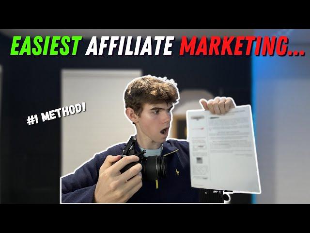 Make $2,500/Month With This Easy Affiliate Marketing Method!