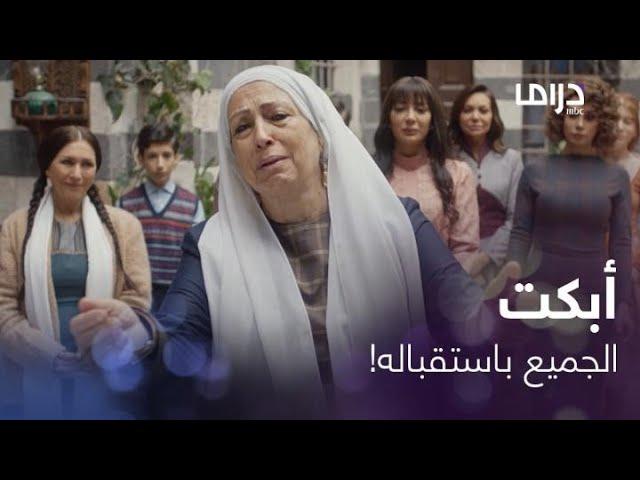 سوق الحرير | حلقة 14 | عن لقاء أم عمران بابنها عبد الله العائد من الموت بعد غياب