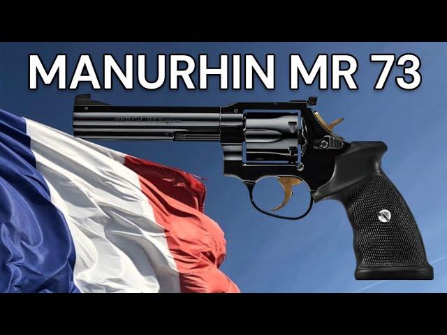 MANURHIN MR 73 le Mythique revolver du GIGN dont les Américains raffolent.