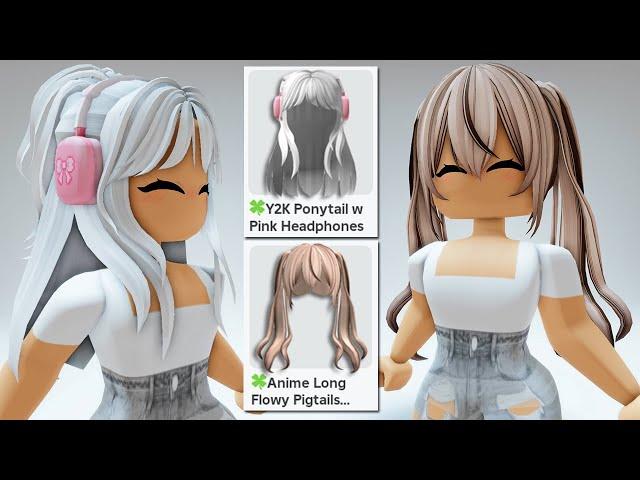 GET 2 *FREE* CUTE & PREPPY HAIR NOW!!!  ROBLOX FREE UGC