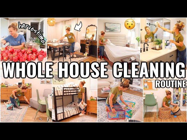 WHOLE HOUSE CLEAN WITH ME! WEEKLY CLEANING ROUTINE | 2022 CLEANING MOTIVATION