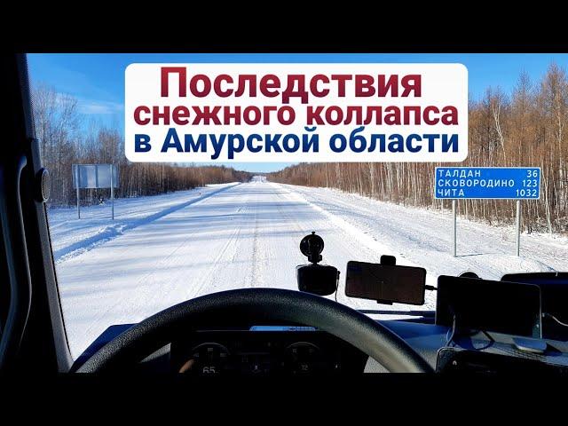 Подстава от РоснефтиПоследствия снежного коллапса в Амурской области