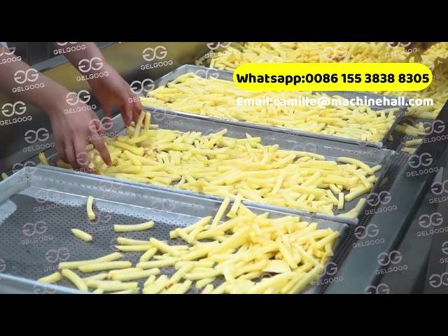 Small Scale Frozen French Fries Production Line How to Make Frozen French Fries In Factory