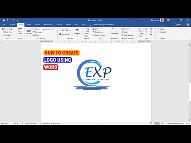 How to Create and Print a Professional Logo Using Microsoft Word