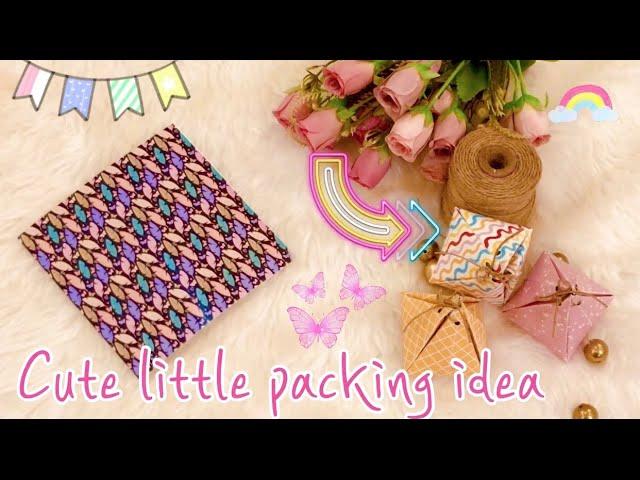 Cute little packing idea/kraft area