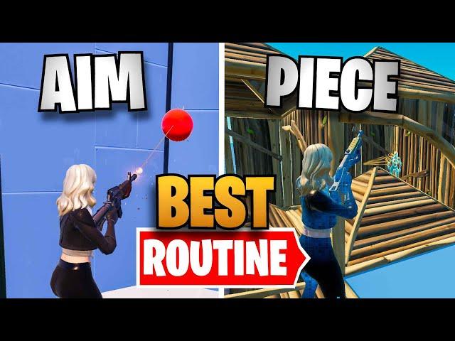 The BEST Practice Routine To Go PRO In Fortnite (1-8 Hours)