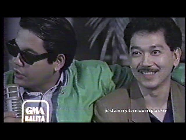 DANNY TAN - KORINA SANCHEZ INTERVIEW - MAGANDANG UMAGA 1989