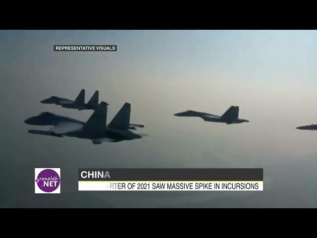 china incursion into taiwan air defence zone