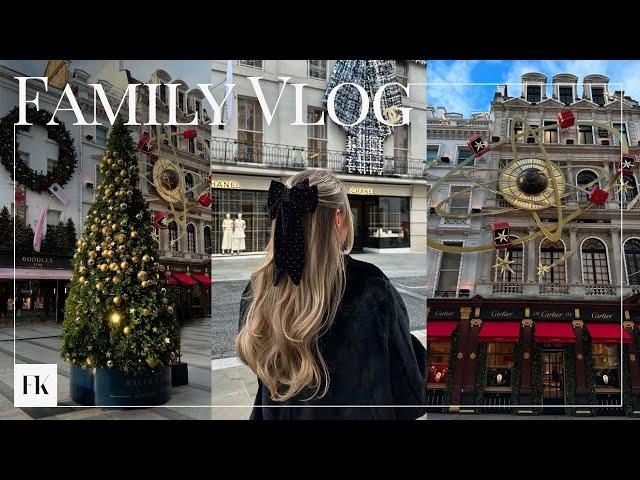 HAIRDRESSERS, FAMILY VLOG & CHRISTMAS SHOPPING | Freya Killin