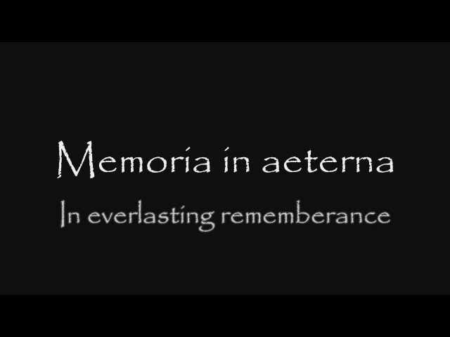 Globus - In Memoriam - Lyrics with English Translation [HD]