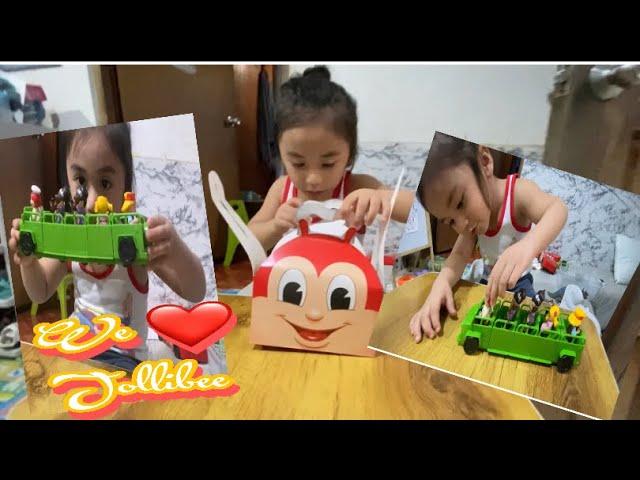 Unboxing Jollibee Toys- Tara laro tayo️