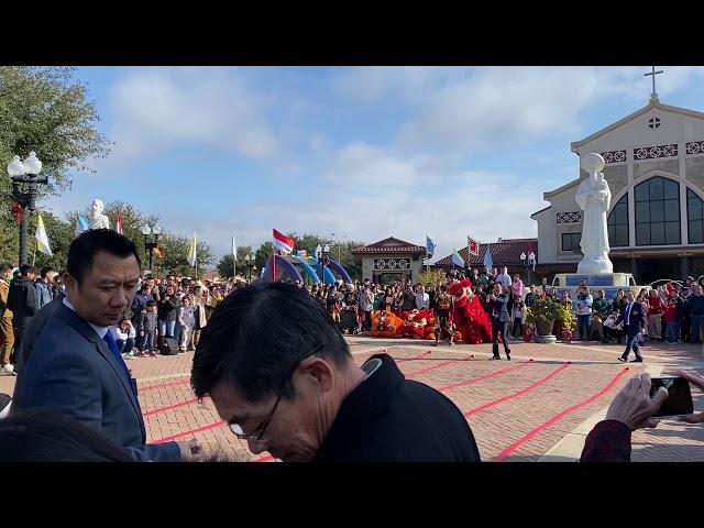 Vietnamese Martyrs Catholic Church in Arlington Texas New Year Celebration 2020