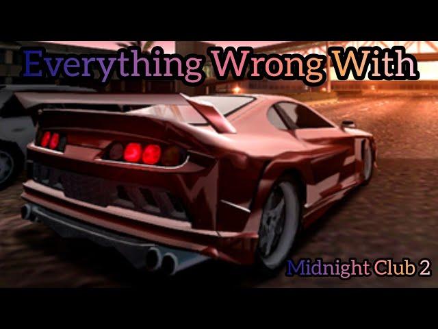 Everything Wrong With Midnight Club 2 in less than 6 minutes