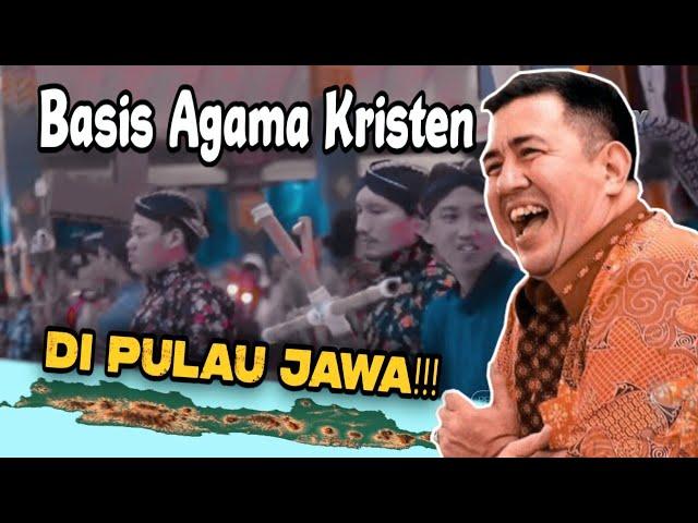 Titik pusat Daerah Populasi Agama Kristen terbanyak di Pulau Jawa