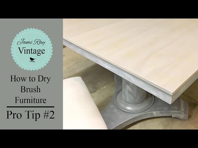 How to Dry Brush Furniture | Pro Tip 2 | Jami Ray Vintage