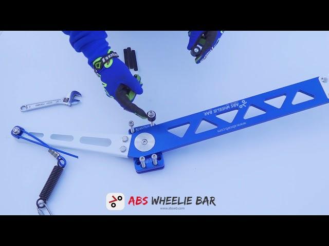 ABS WHEELIE BAR Assembly video